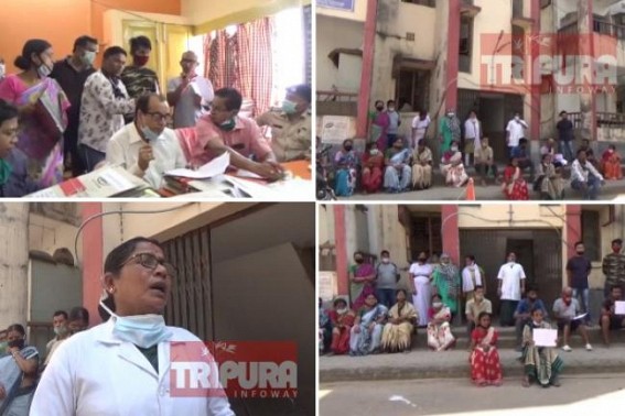 Tripura Healthcare reels under BJP Govtâ€™s negligence, Drinking water crisis in GB Hospital, protests erupted : Without a fulltime Health Minister, Hospitals across Tripura facing various crisis