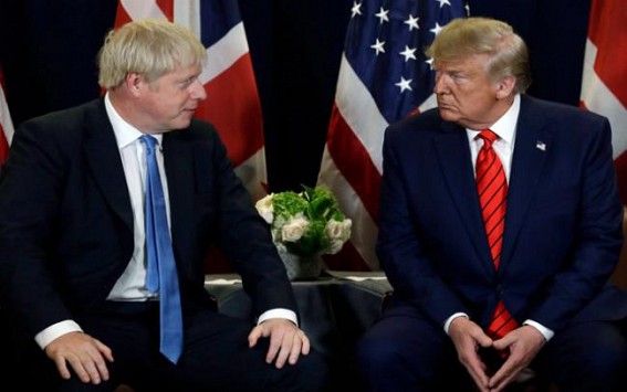 Trump offers help to treat ailing UK PM Trump offers help to treat ailing UK PM