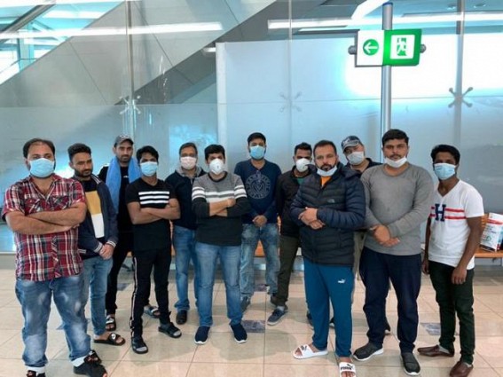 19 Indians stuck at Dubai airport for 3 weeks 19 Indians stuck at Dubai airport for 3 weeks
