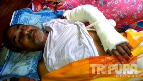 Lockdown : 61 years old Retired Govt Officer beaten severely by police, demands Medical Expenses from Tripura Govt, sought Action against Officials