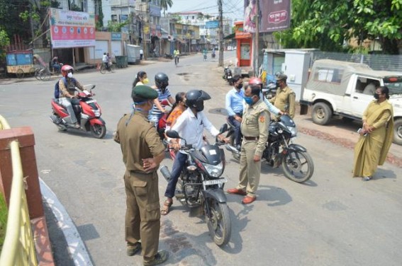 Day-2 of COVID19 Lockdown 2.0 observed in Tripura 