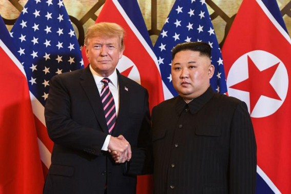 Trump glad to see Kim Jong-un 'back and well' Trump glad to see Kim Jong-un 'back and well'