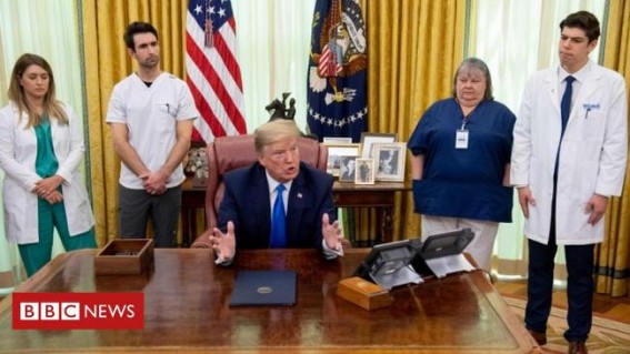 'Coronavirus 'worse attack' than Pearl Harbor', says Trump pointing China 'Coronavirus 'worse attack' than Pearl Harbor', says Trump pointing China