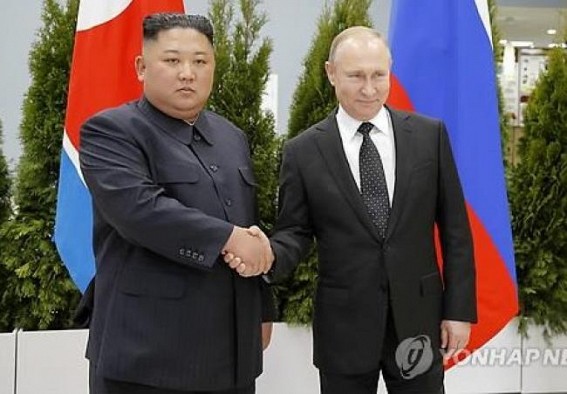 Kim sends congratulatory message to Putin Kim sends congratulatory message to Putin
