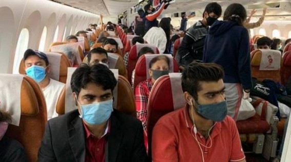 2nd flight with stranded students in Dhaka lands in Srinagar 2nd flight with stranded students in Dhaka lands in Srinagar