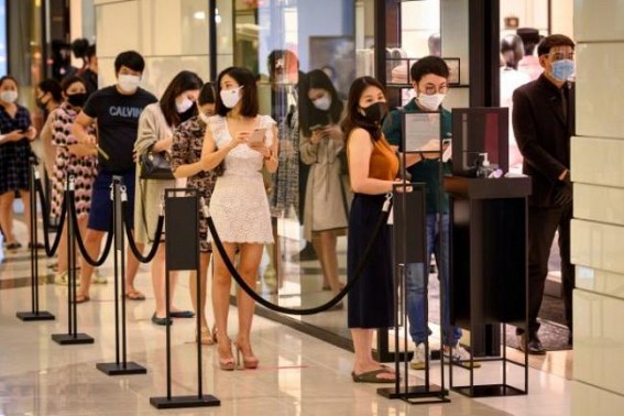 Thailand reopens shopping malls as lockdown eases Thailand reopens shopping malls as lockdown eases