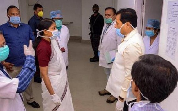 COVID-19: 57 test positive in 24 hrs in Assam COVID-19: 57 test positive in 24 hrs in Assam