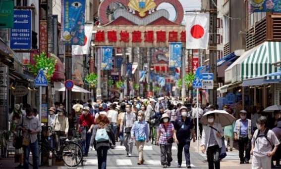 Japan says hospital conditions over COVID-19 easing Japan says hospital conditions over COVID-19 easing