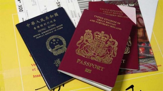 UK proposes rights for HK passport holders