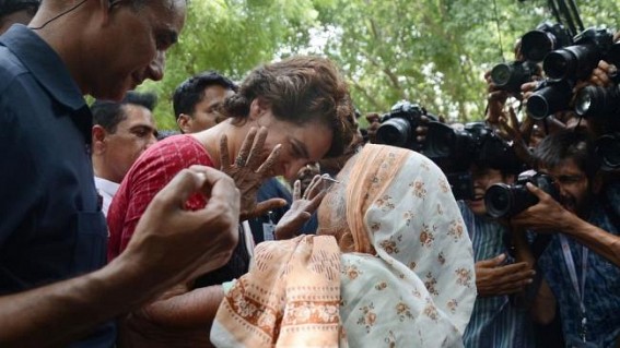 Priyanka slams UP govt after court stays teachers recruitment Priyanka slams UP govt after court stays teachers recruitment