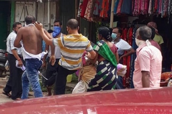 MGNREGA Wage : BJP leader was mass-beaten in Jolaibari MGNREGA Wage : BJP leader was mass-beaten in Jolaibari