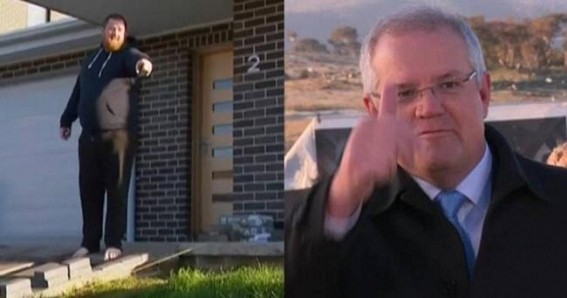 Get off my grass: Homeowner tells Aus PM Get off my grass: Homeowner tells Aus PM