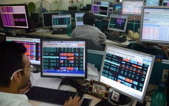 Sensex plunges 1,100 points on global cues as Covid cases surge