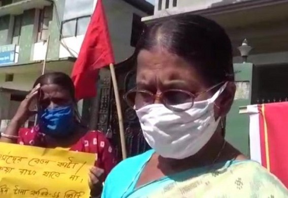 NFIW celebrated Tribute-day for all the health department staffs, placed few demands for them NFIW celebrated Tribute-day for all the health department staffs, placed few demands for them