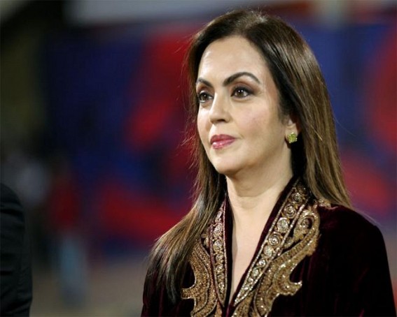 Nita Ambani recognized among top philanthropists of 2020