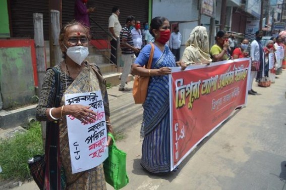 ‘COVID-19 Free Test for all ASHA Workers’ demanded by Tripura ASHA Workers Union ‘COVID-19 Free Test for all ASHA Workers’ demanded by Tripura ASHA Workers Union