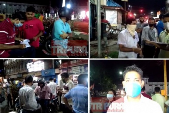 Administrative Drive to ensure ‘Mask Wearing’ continues, fined imposed on Violators : Tripura’s COVID-19 Cases reached to 1264 Administrative Drive to ensure ‘Mask Wearing’ continues, fined imposed on Violators : Tripura’s COVID-19 Cases reached to 1264