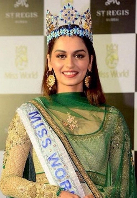 Manushi Chhillar bats for support to children in COVID-19 crisis Manushi Chhillar bats for support to children in COVID-19 crisis