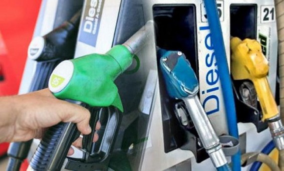 Diesel Price records highest in history, sold at Rs. 75.20 in Agartala, Petrol Rs. 80.46 