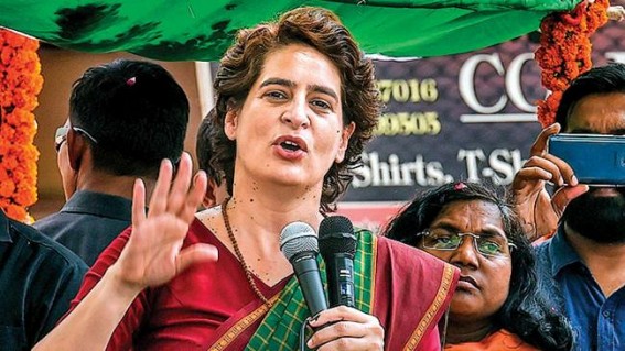 Priyanka brands Mayawati as BJP's 'unannounced spokesperson'