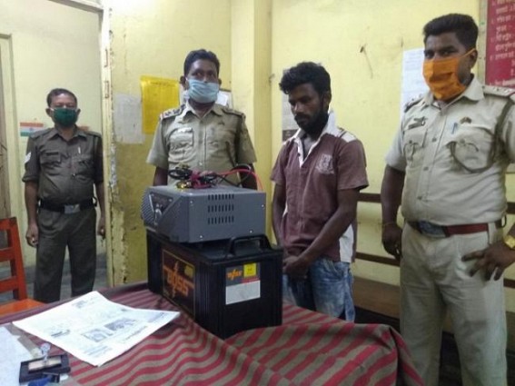 Police recovered theft items, 1 arrested Police recovered theft items, 1 arrested