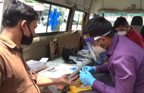 Tripura AIDS Control Society conducted HIV tests among the Vehicle Drivers