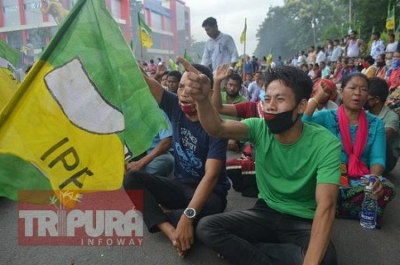 Cracks in BJP, IPFT’s friendship centering ADC Election : Resentment against the Big-Bro BJP among IPFT, after Police arrested IPFT member Cracks in BJP, IPFT’s friendship centering ADC Election : Resentment against the Big-Bro BJP among IPFT, after Police arrested IPFT member