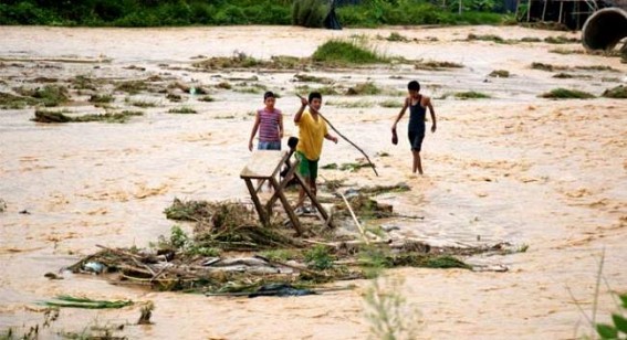 Floods leave 2 dead, 18 missing in Nepal Floods leave 2 dead, 18 missing in Nepal