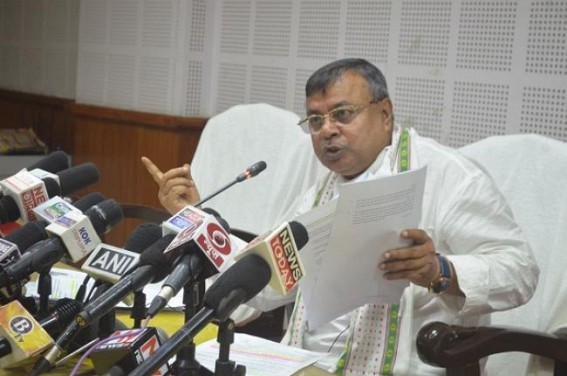 ‘Tripura is different than other states, as Unemployed Youths are more Active in Job Seeking here’, claims Education Minister Ratanlal Nath to Pull-down Tripura's name from Second Rank in Unemployment Rates ‘Tripura is different than other states, as Unemployed Youths are more Active in Job Seeking here’, claims Education Minister Ratanlal Nath to Pull-down Tripura's name from Second Rank in Unemployment Rates