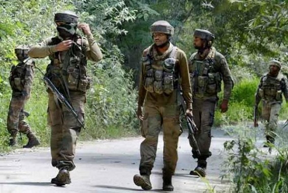Encounter underway between troops & militants in Kashmir Encounter underway between troops & militants in Kashmir
