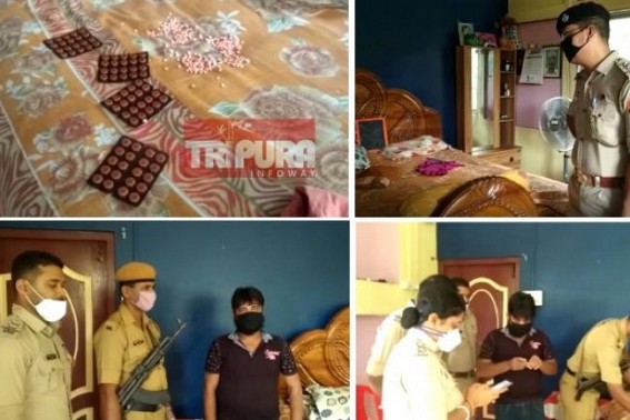 Massive Drug Bust by NCC Police in capital city Agartala : 1 arrested, Police suspects Smuggling Links