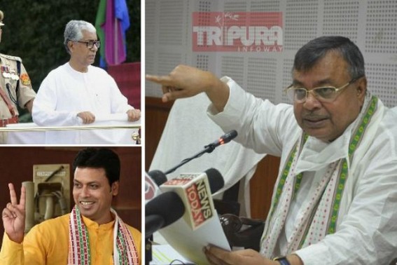 â€˜We, the People of Tripura, including Me are proud of our CM Biplab Deb as a Brain-Manâ€™, says Ratanlal Nath, calls Ex-CM Manik Sarkar a â€˜Gyaan Paapiâ€™