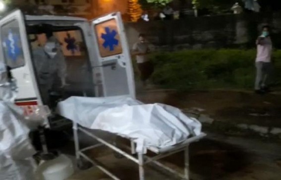 Tripura's COVID-19 3rd deceased Saranjay Debbarma was cremated Tripura's COVID-19 3rd deceased Saranjay Debbarma was cremated