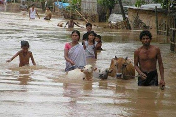 Assam flood situation critical; 76 dead, 36 lakh in distress