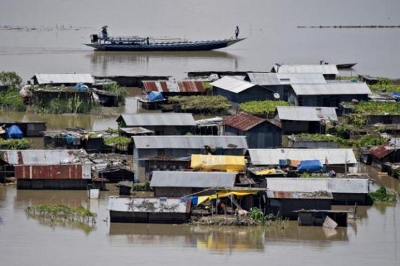 Assam flood situation worsens again, death toll rises to 89 Assam flood situation worsens again, death toll rises to 89
