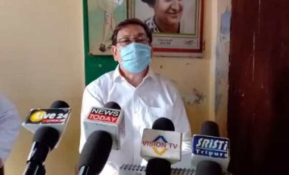 Congress welcomes Tripura BJP Govt's decision of house to house COVID-19 Tests Congress welcomes Tripura BJP Govt's decision of house to house COVID-19 Tests