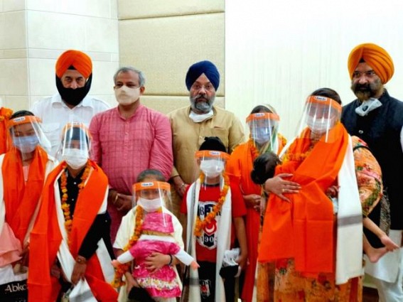 BJP & allies welcome 1st batch of Afghan Sikhs post CA
