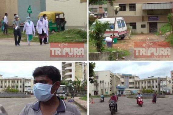 Many hospitals in Tripura are unable to provide primary treatments to COVID-19 Suspected Patients, 3 major incidents reported in last 48 hrs, 2 died