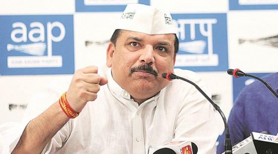 3 FIRs against AAP's Sanjay Singh for comments against Yogi 3 FIRs against AAP's Sanjay Singh for comments against Yogi