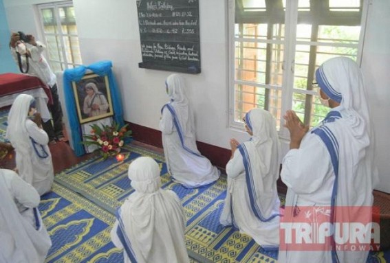 Mother Teresa’s 110th birth anniversary observed in Tripura : Mother Teresa’s inspirational quotes here Mother Teresa’s 110th birth anniversary observed in Tripura : Mother Teresa’s inspirational quotes here