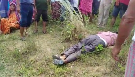 Dead body of a school teacher found in Mungiyakami Dead body of a school teacher found in Mungiyakami