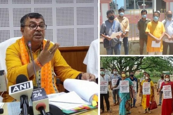 Heavy Resentment, Tensions among terminated 10323 teachers as Tripura Education Ministry yet to confirm about â€˜Alternative Jobâ€™ matters as per SCâ€™s verdict