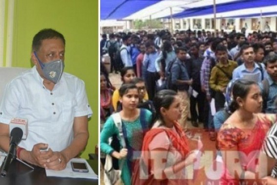 Tripura’s unemployment problems : Congress says, ‘Tripura Govt’s claims on 10,000 Job Recruitment is a Big Lie’ Tripura’s unemployment problems : Congress says, ‘Tripura Govt’s claims on 10,000 Job Recruitment is a Big Lie’