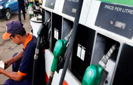Petrol Price hits Rs. 82.93 in Tripura, Diesel Rs. 76.90 in Tripura : Opposition seeks Govt to withdraw hiked Taxes Petrol Price hits Rs. 82.93 in Tripura, Diesel Rs. 76.90 in Tripura : Opposition seeks Govt to withdraw hiked Taxes