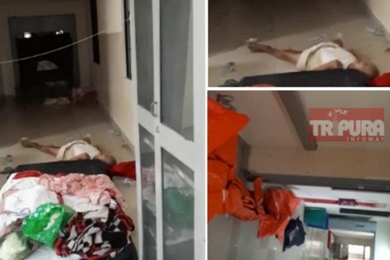 Tripura’s GB Hospital turned ‘Death Valley’ under lameduck Health Minister Biplab Deb : COVID patient’s dead body left lying on Hospital floor, patients dying without proper Healthcare Tripura’s GB Hospital turned ‘Death Valley’ under lameduck Health Minister Biplab Deb : COVID patient’s dead body left lying on Hospital floor, patients dying without proper Healthcare