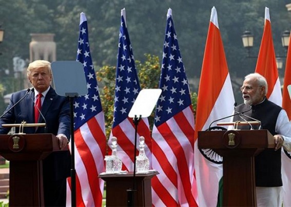 Trump says Modi praised him over Covid-19 testing