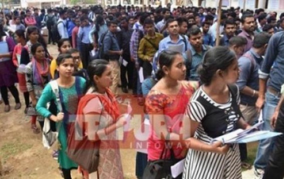 Unemployment hits Tripura Unemployment hits Tripura