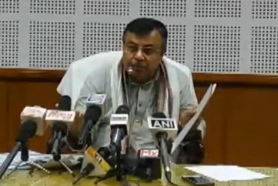 Biplab Deb Govt's War against Media Continues : Direct Attack on 'Dainik Sambad' in Press Conference by Ratanlal Nath over Biplab Deb's Delhi visit and old photo use related news 