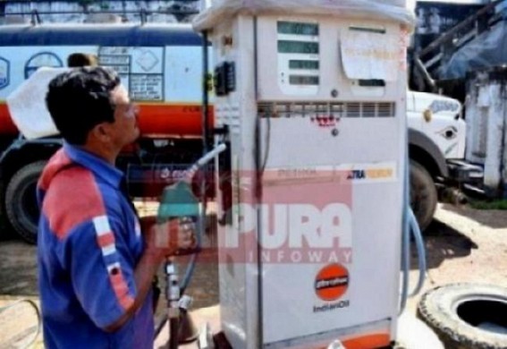Heavy Petrol Prices continue to cut public's pockets : Records Rs. 81.37 on Monday, Diesel Rs.73.63 fueling commodity prices simultaneously Heavy Petrol Prices continue to cut public's pockets : Records Rs. 81.37 on Monday, Diesel Rs.73.63 fueling commodity prices simultaneously