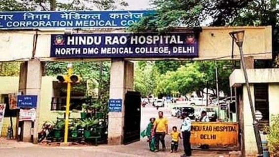 Unpaid for months, Delhi's Hindu Rao hospital doctors go on strike Unpaid for months, Delhi's Hindu Rao hospital doctors go on strike